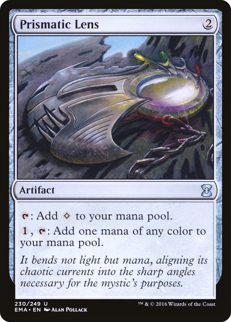 Prismatic Lens (EMA-230) [Eternal Masters] Foil MTG Single Wizards of the Coast
