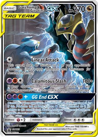 Garchomp & Giratina GX - SM193 (SM193/248) Holofoil [SM: Black Star Promos] Pokemon Single Pokémon