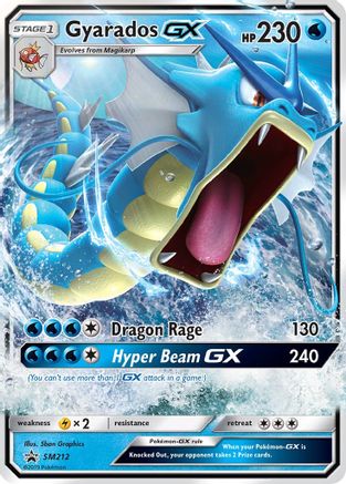Gyarados GX - SM212 (SM212/248) Holofoil [SM: Black Star Promos] Pokemon Single Pokémon