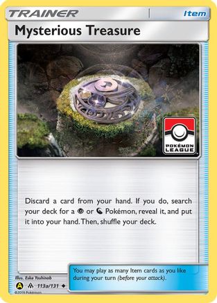 Mysterious Treasure - 113a/131 (Pokemon League) (113a/131) Reverse Holofoil [Promos: League & Championship Cards] Pokemon Single Pokémon
