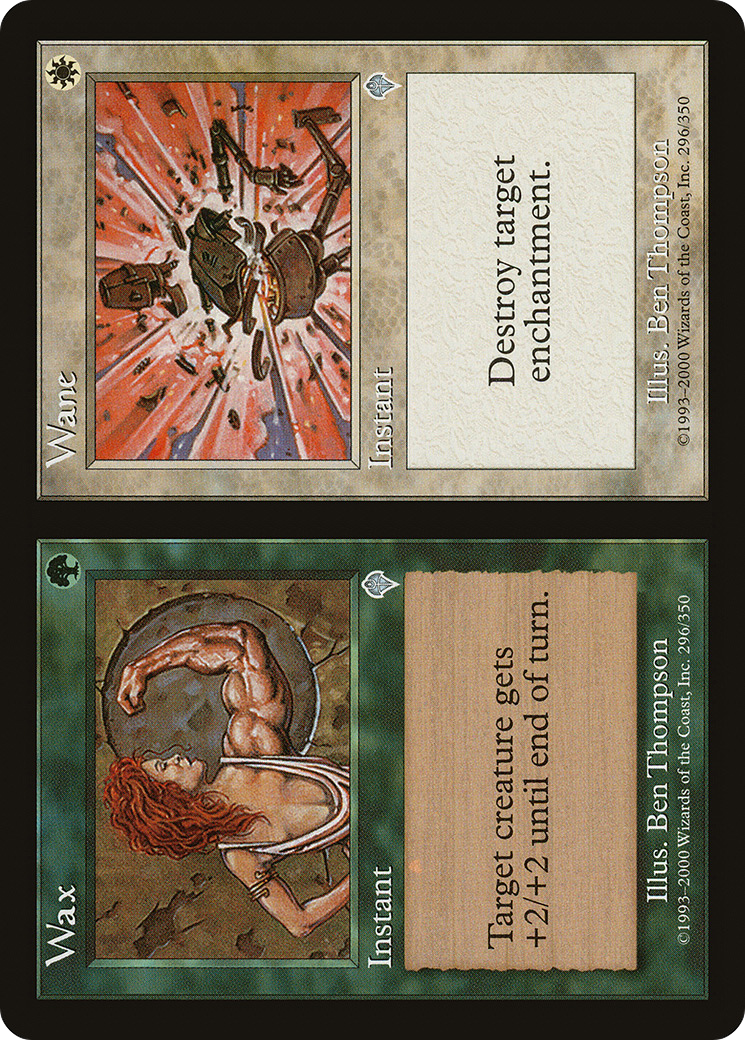 Wax // Wane (INV-296) [Invasion] Foil MTG Single Wizards of the Coast