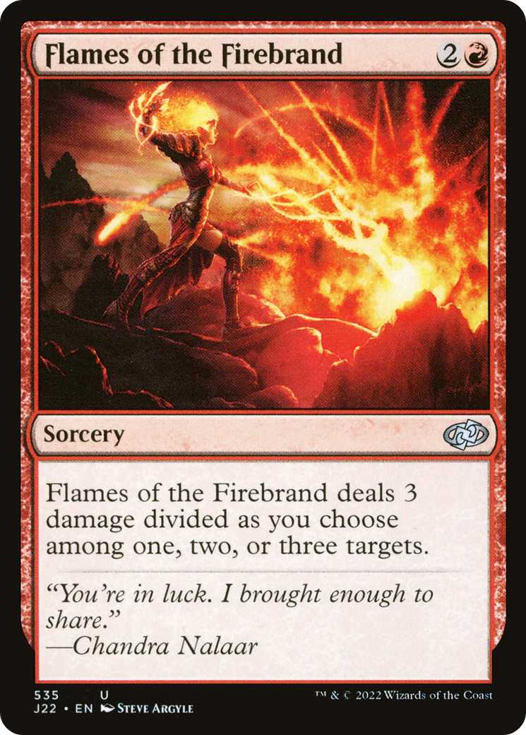 Flames of the Firebrand (J22-535) [Jumpstart 2022] MTG Single Wizards of the Coast
