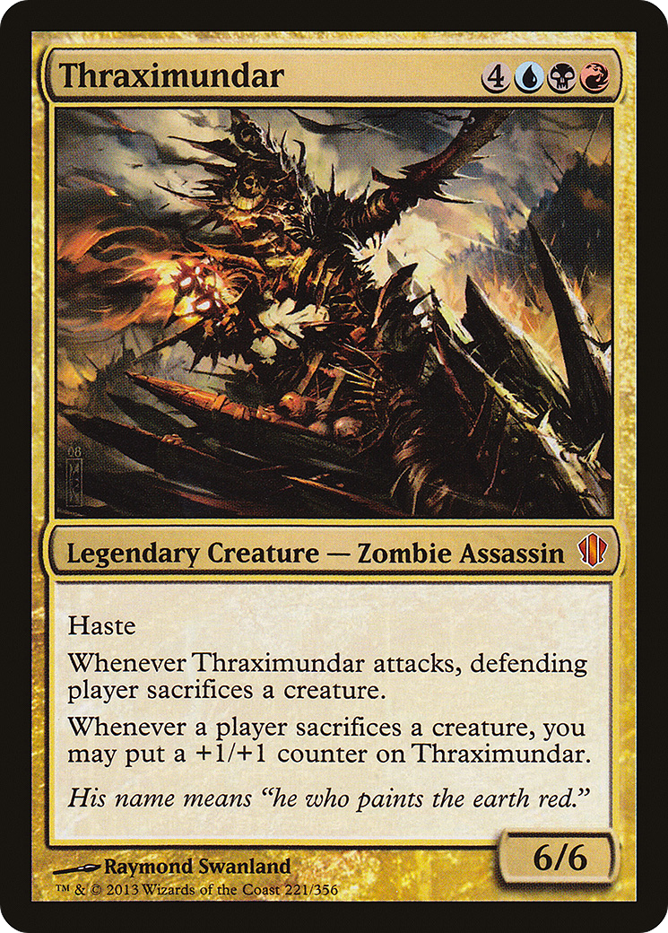 Thraximundar (C13-221) [Commander 2013] MTG Single Wizards of the Coast