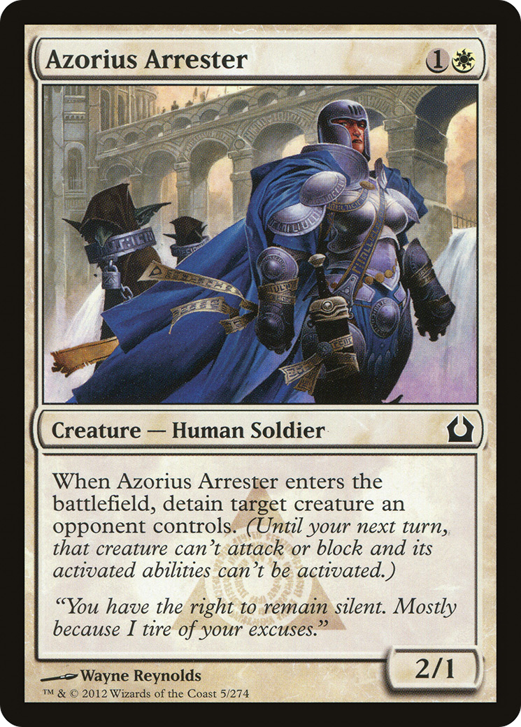 Azorius Arrester (RTR-005) [Return to Ravnica] Foil MTG Single Wizards of the Coast