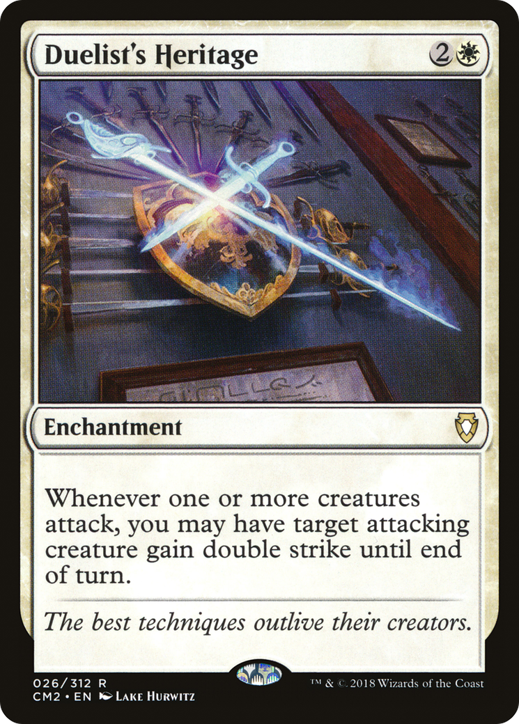 Duelist's Heritage (CM2-026) [Commander Anthology Volume II] MTG Single Wizards of the Coast