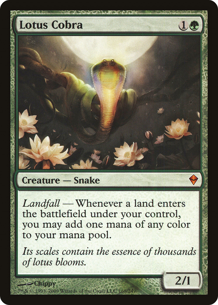 Lotus Cobra (ZEN-168) [Zendikar] MTG Single Wizards of the Coast