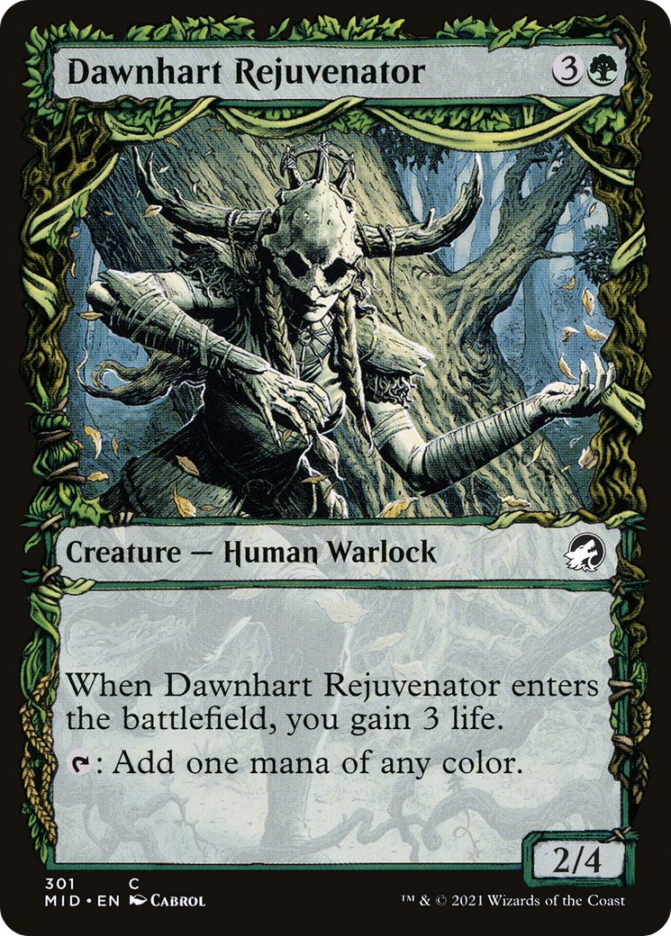 Dawnhart Rejuvenator (MID-301) [Innistrad: Midnight Hunt] (Showcase) MTG Single Wizards of the Coast