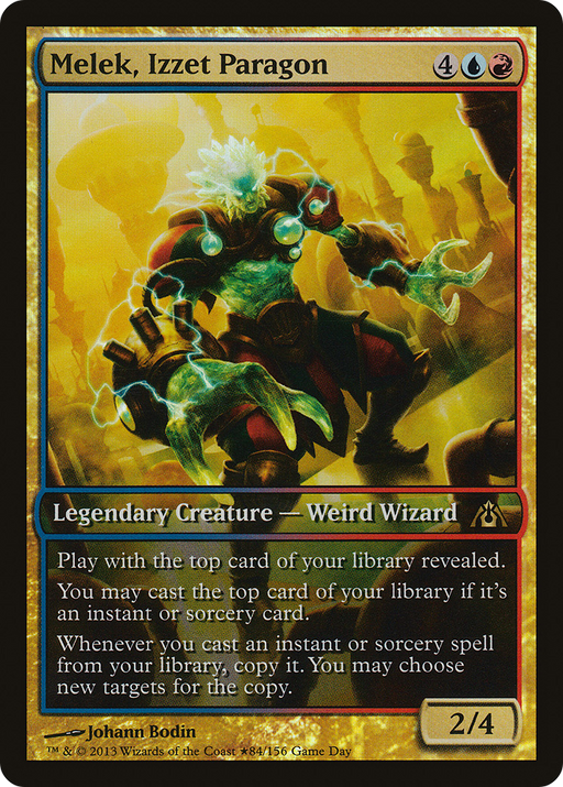 Melek, Izzet Paragon (GAME-084) [Dragon's Maze Promos] Foil MTG Single Wizards of the Coast
