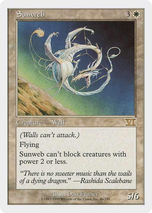 Sunweb (6ED-046) [Classic Sixth Edition] MTG Single Wizards of the Coast
