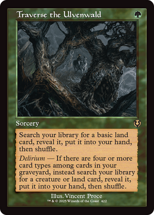 Traverse the Ulvenwald (INR-422) [Innistrad Remastered] MTG Single Wizards of the Coast