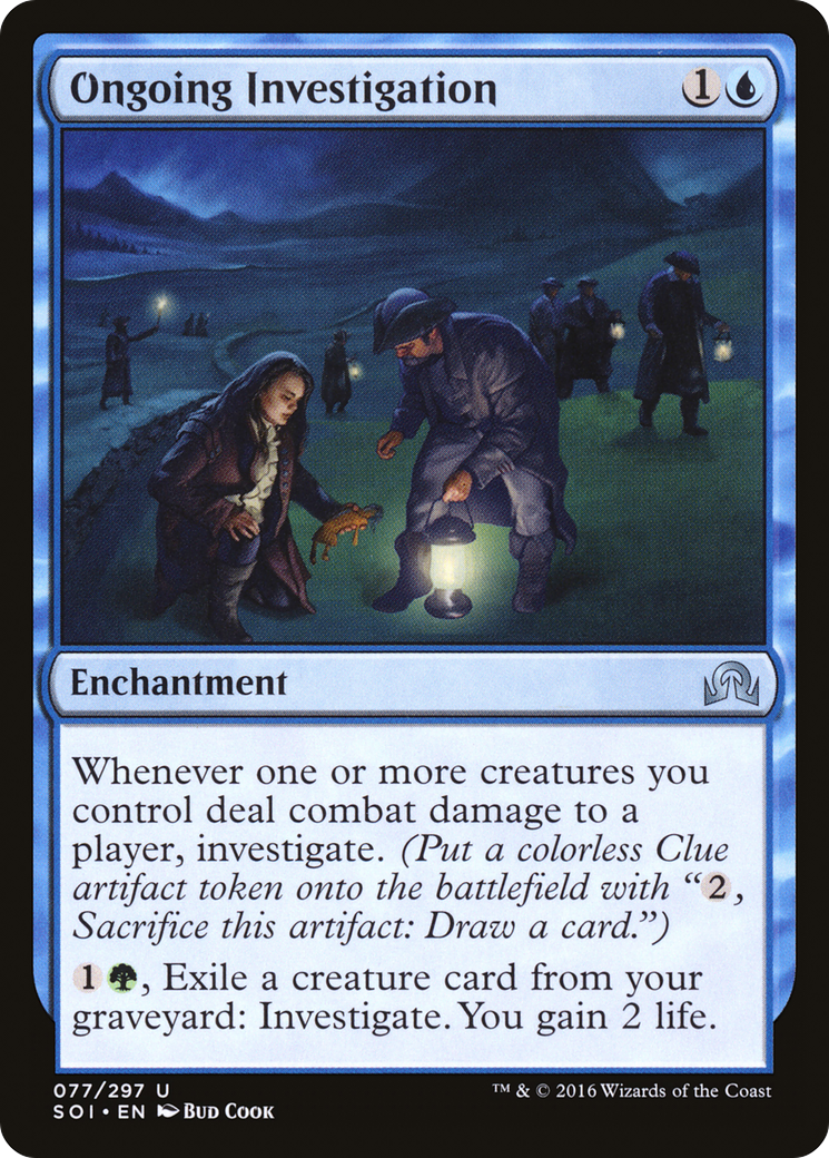 Ongoing Investigation (SOI-077) [Shadows over Innistrad] Foil MTG Single Wizards of the Coast