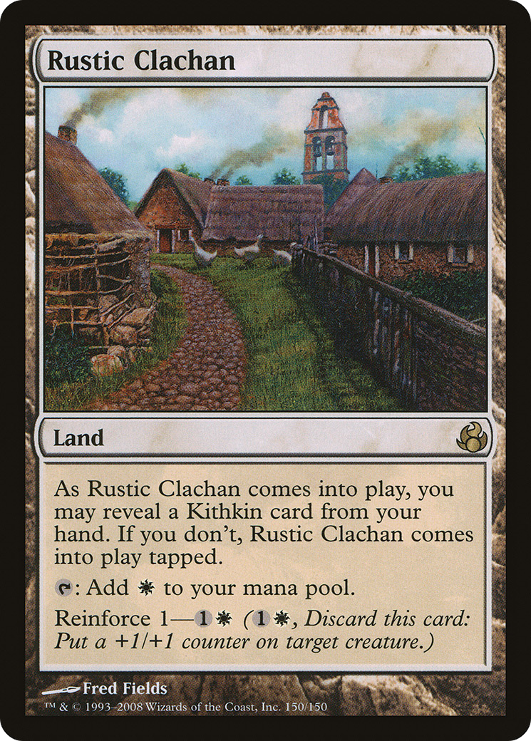 Rustic Clachan (MOR-150) [Morningtide] MTG Single Wizards of the Coast