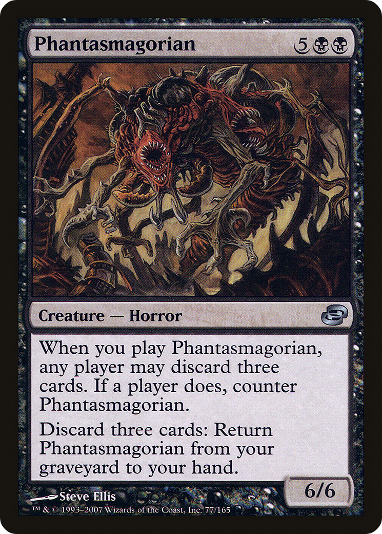 Phantasmagorian (PLC-077) [Planar Chaos] Foil MTG Single Planar Chaos