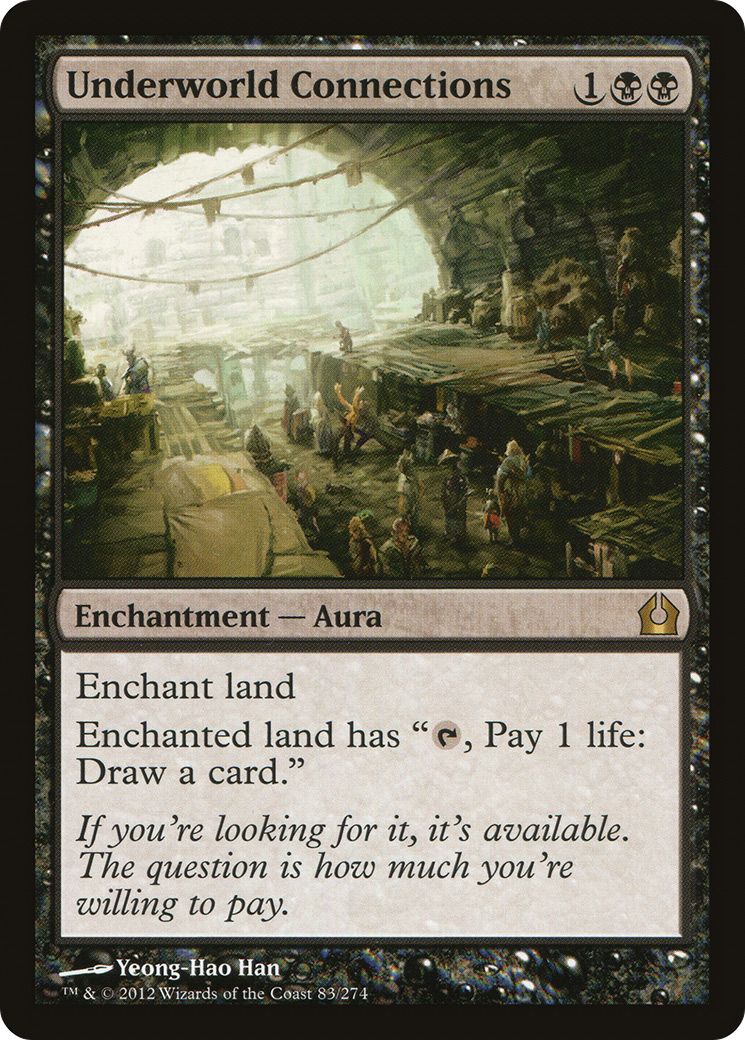 Underworld Connections (RTR-083) [Return to Ravnica] MTG Single Wizards of the Coast