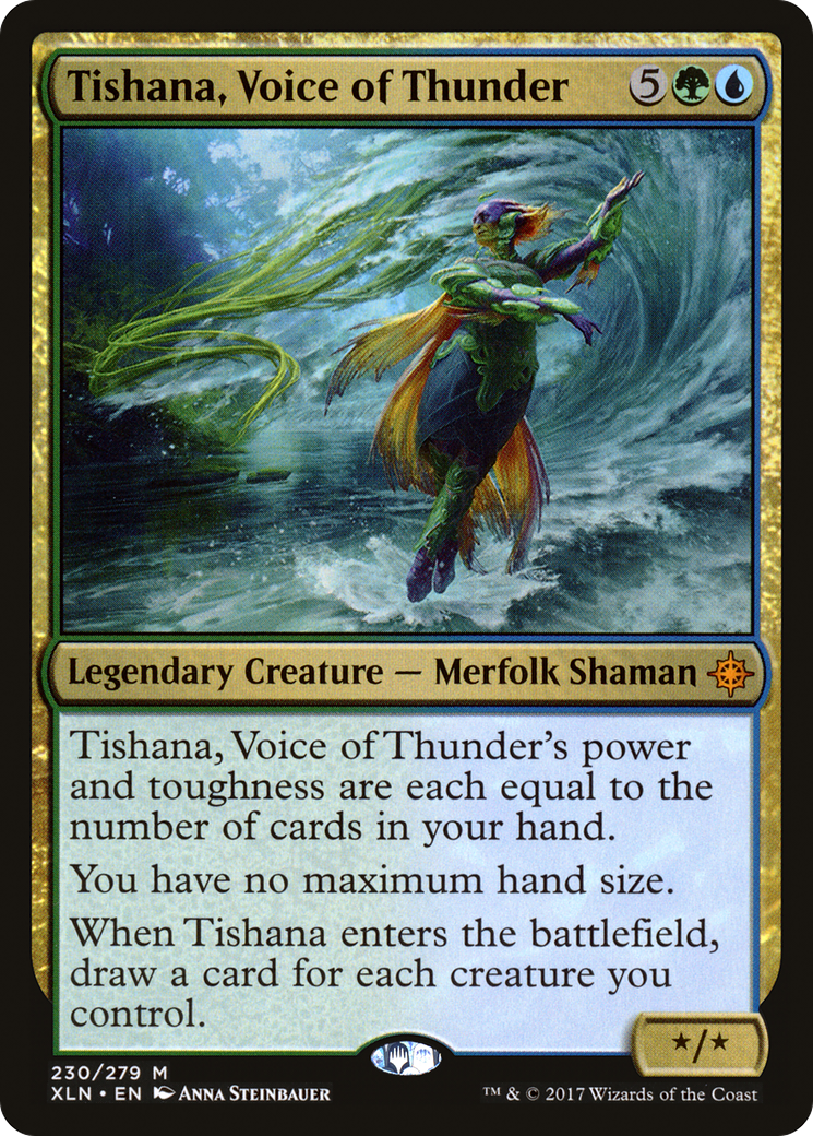 Tishana, Voice of Thunder (XLN-230) [Ixalan] Foil MTG Single Wizards of the Coast