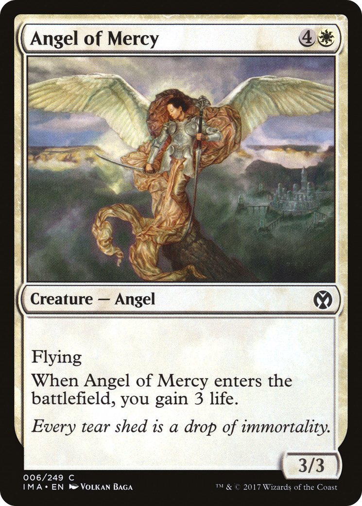 Angel of Mercy (IMA-006) [Iconic Masters] MTG Single Wizards of the Coast