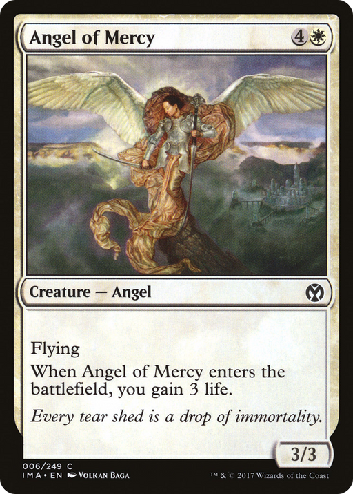 Angel of Mercy (IMA-006) [Iconic Masters] MTG Single Wizards of the Coast