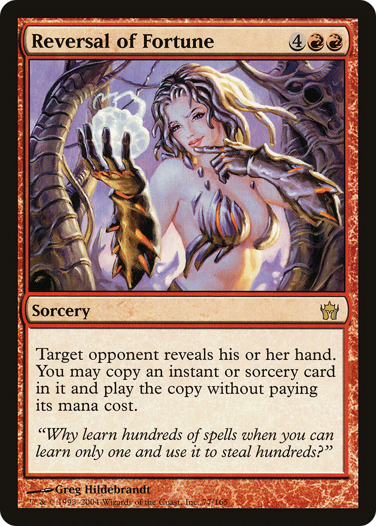 Reversal of Fortune (5DN-077) [Fifth Dawn] MTG Single Wizards of the Coast