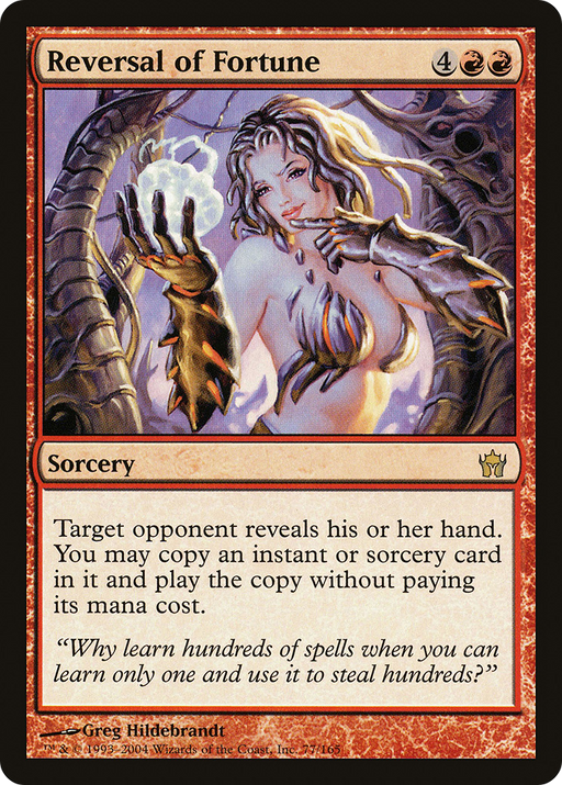 Reversal of Fortune (5DN-077) [Fifth Dawn] Foil MTG Single Wizards of the Coast
