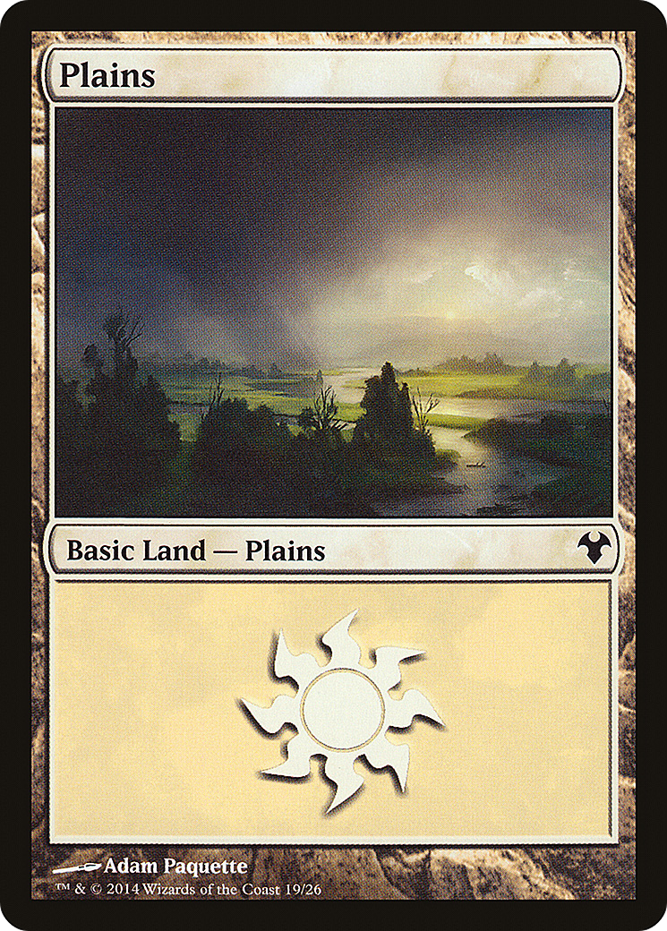 Plains (MD1-019) [Misc] Modern Event Deck 2014 MTG Single Wizards of the Coast
