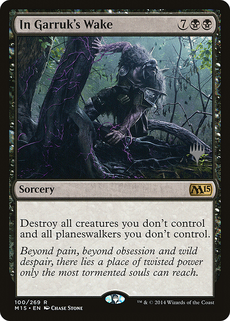 In Garruk's Wake (PPTHB-100) [Magic 2015 Promos] Foil MTG Single Wizards of the Coast