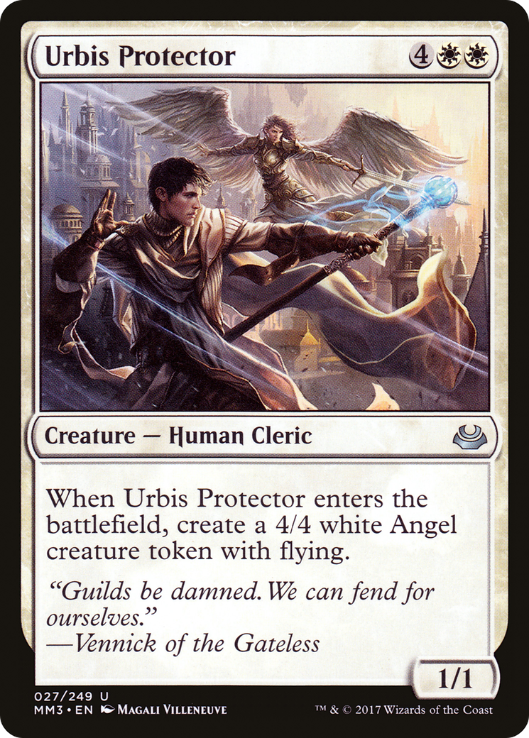 Urbis Protector (MM3-027) [Modern Masters 2017] Foil MTG Single Modern Masters 2017