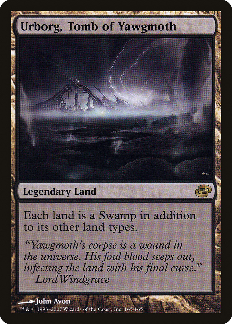 Urborg, Tomb of Yawgmoth (PLC-165) [Planar Chaos] MTG Single Planar Chaos
