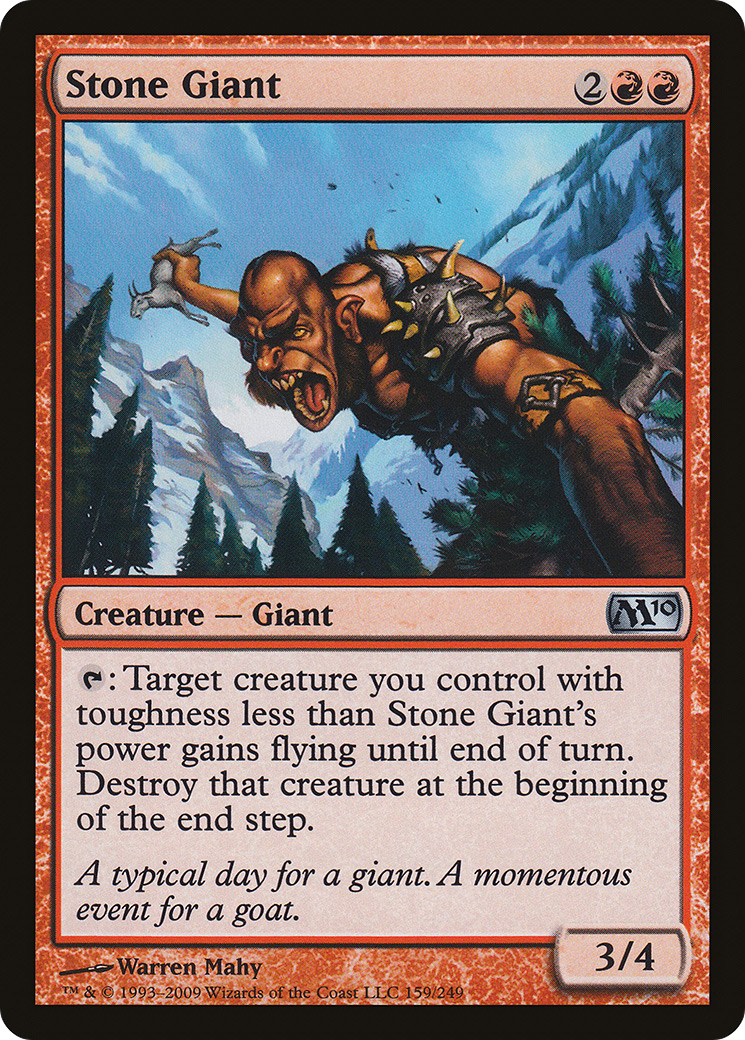 Stone Giant (M10-159) [Magic 2010] Foil MTG Single Wizards of the Coast