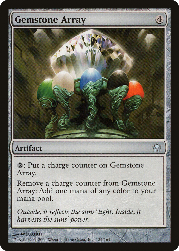 Gemstone Array (5DN-124) [Fifth Dawn] Foil MTG Single Wizards of the Coast