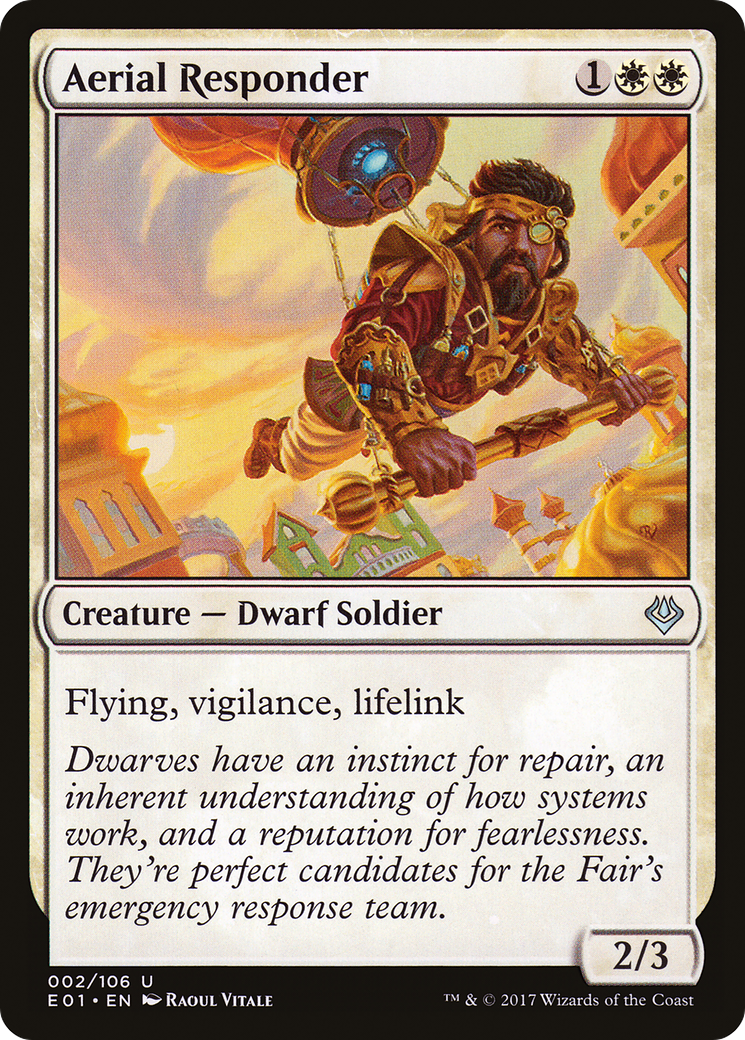Aerial Responder (AC2-002) [Misc] Archenemy: Nicol Bolas MTG Single Wizards of the Coast
