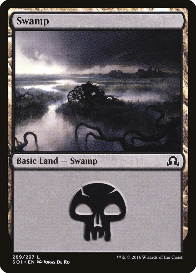 Swamp (289) (SOI-289) [Shadows over Innistrad] MTG Single Wizards of the Coast