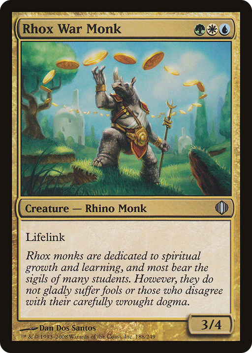 Rhox War Monk (ALA-188) [Shards of Alara] Foil MTG Single Wizards of the Coast