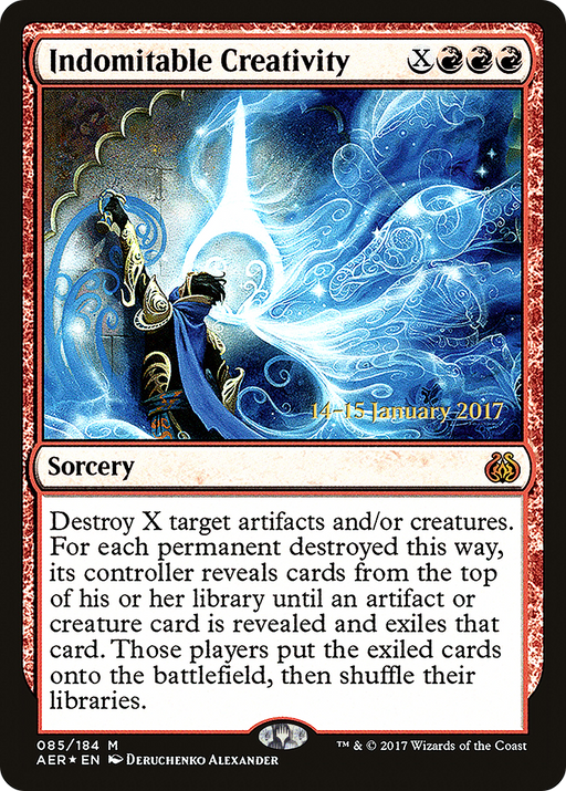 Indomitable Creativity (PRE-085) [Aether Revolt Promos] Foil MTG Single Wizards of the Coast