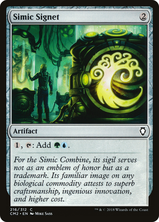 Simic Signet (216) (CM2-216) [Commander Anthology Volume II] MTG Single Wizards of the Coast
