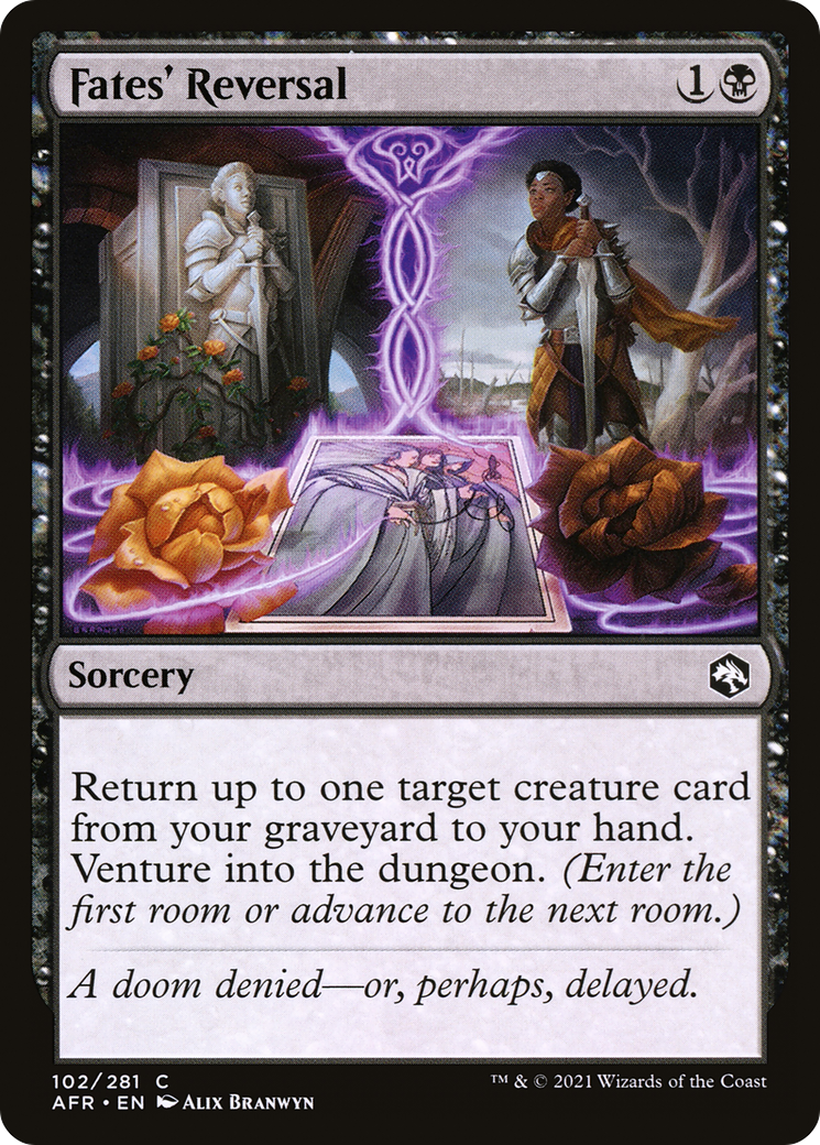 Fates' Reversal (AFR-102) [Adventures in the Forgotten Realms] MTG Single Wizards of the Coast