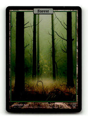 Forest (140) [Unhinged] - Scan (LB-058) Foil High End MTG Single Magic: The Gathering