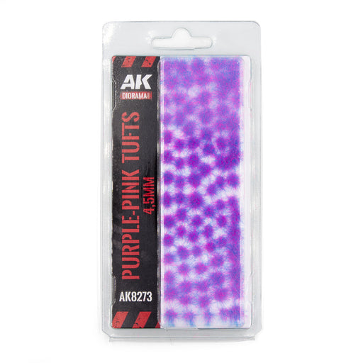 AK Interactive: Purple-Pink Tufts 4.5mm Paint, Tools and Bases AK INTERACTIVE
