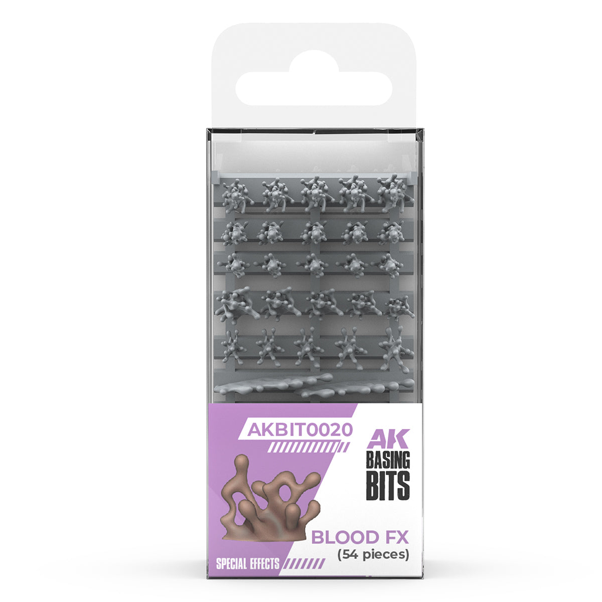 AK Interactive: 3D Resin Blood FX - Basing Bits Model Paints AK INTERACTIVE