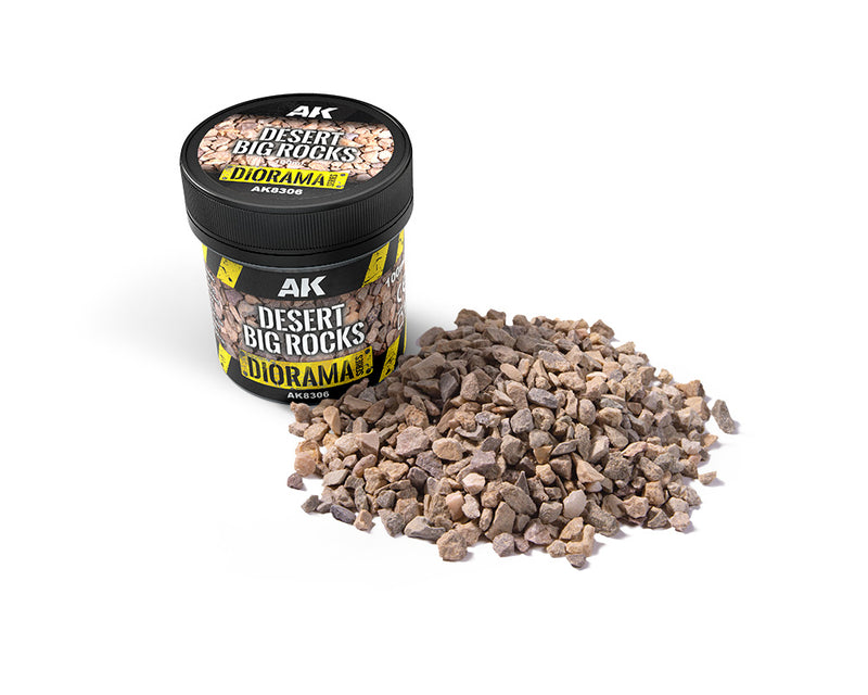AK Interactive: Desert Big Rocks Basing Materials AK INTERACTIVE