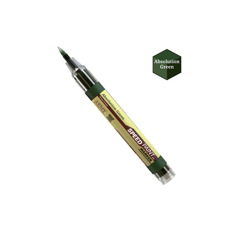 The Army Painter: Speedpaint Marker - Absolution Green Model Paints Army Painter