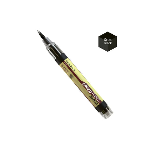 The Army Painter: Speedpaint Marker - Grim Black Model Paints Army Painter