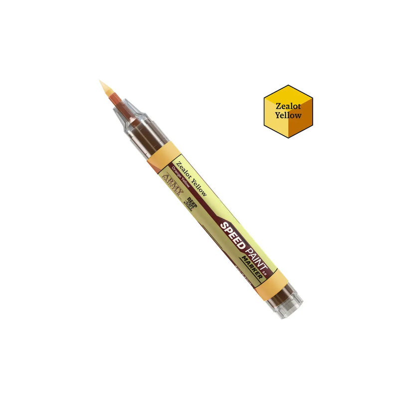 The Army Painter: Speedpaint Marker - Zealot Yellow Model Paints Army Painter