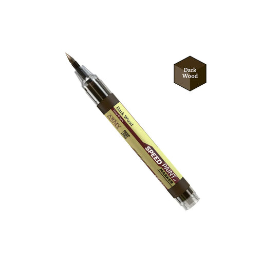 The Army Painter: Speedpaint Marker - Dark Wood Model Paints Army Painter