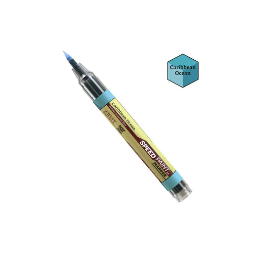 The Army Painter: Speedpaint Marker - Caribbean Ocean Model Paints Army Painter