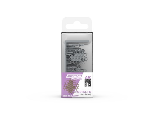 AK Interactive: 3D Resin Portal FX - Basing Bits Model Paints AK INTERACTIVE