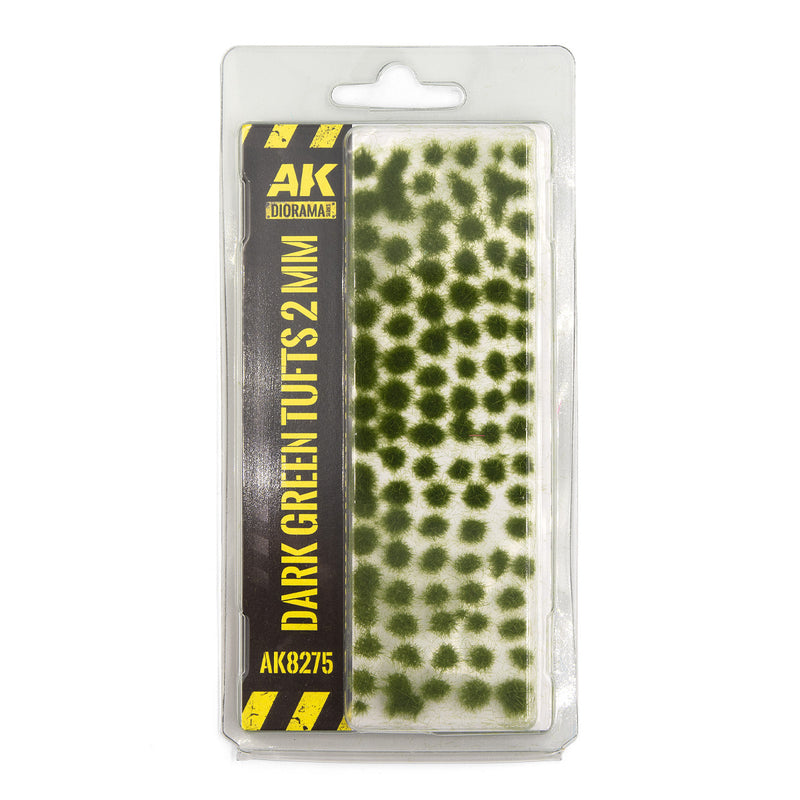 AK Interactive Dark Green Tuft 2mm Paint, Tools and Bases AK INTERACTIVE