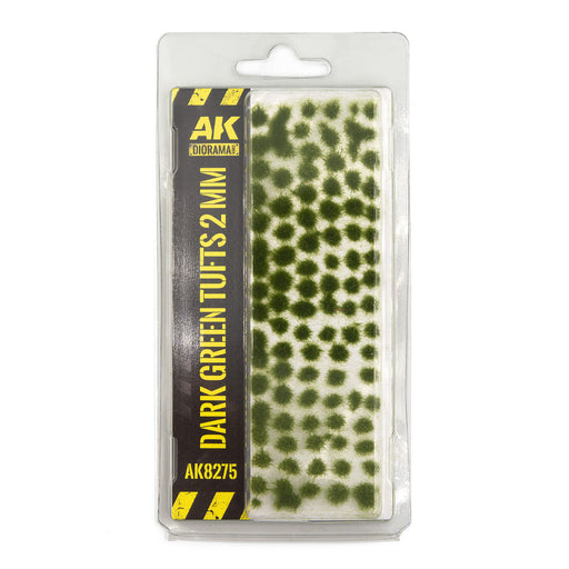 AK Interactive Dark Green Tuft 2mm Paint, Tools and Bases AK INTERACTIVE
