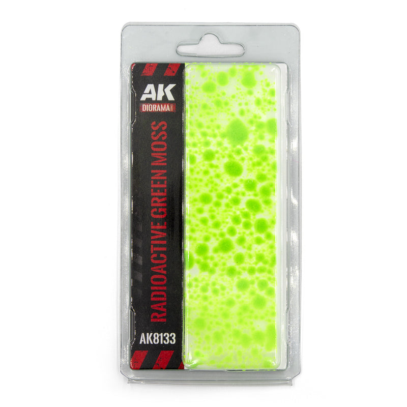 AK Interactive Radioactive Green Moss Paint, Tools and Bases AK INTERACTIVE