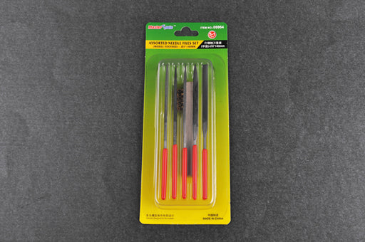 Master Tools: Assorted Needle Files Set (Middle-Toothed) 3x140mm Model Tools & Glue Master Tools
