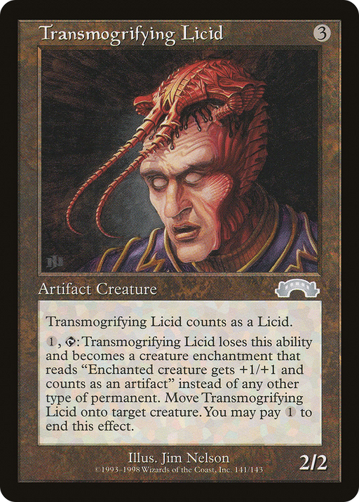 Transmogrifying Licid (EXO-141) [Exodus] MTG Single Wizards of the Coast